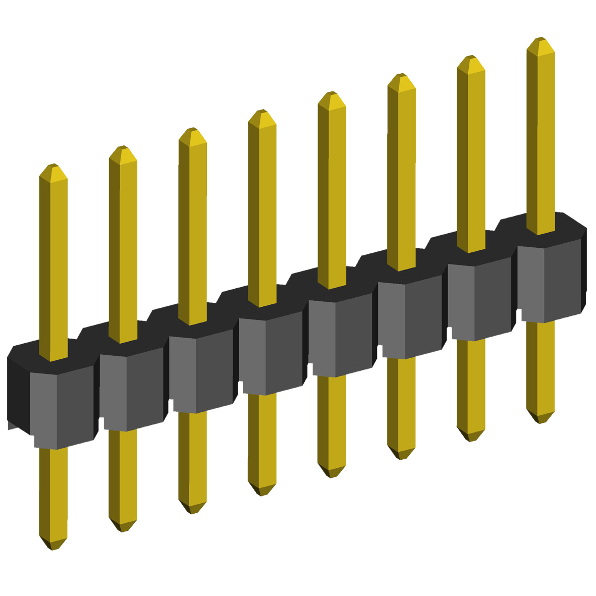 2.54mm Pin Header Single Row Straight Dip Type